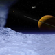 Illustration for article titled The moon Enceladus rains down water on Saturn